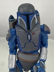 Star Wars Clone Wars mandalorian Warrior Jetpack Stand Blaster From Battlepack