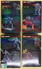 BLOKEES TRANSFORMERS CLASSIC CLASS OPTIMUS PRIME & SCOURGE 2007 Movie 2 Figures