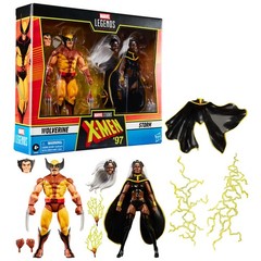 Marvel Legends Series Wolverine and Storm, X-Men ’97, 6-Inch Action Figures