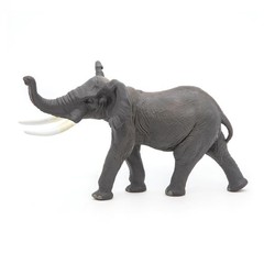Papo Elephant Hand Painted Figurine – Heirloom Quality Collectible No. 50215