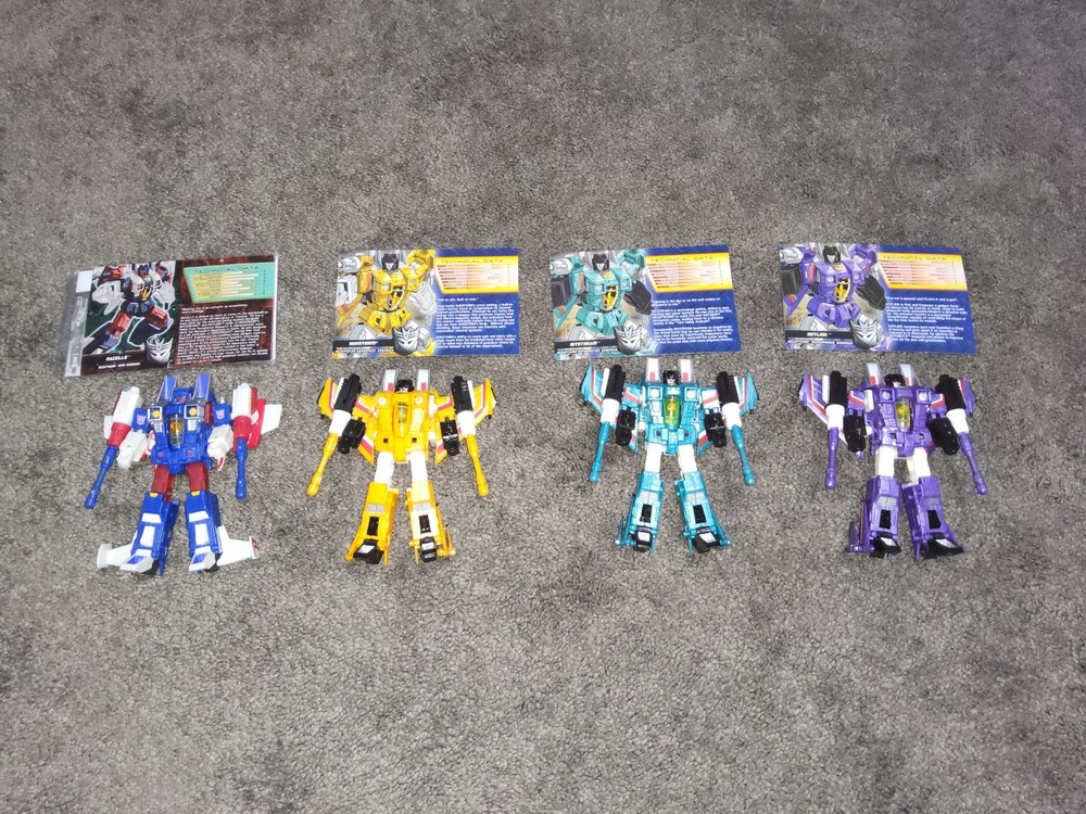 Transformers Botcon Rain Makers Bitstream Hotlink Sunstorm Nacelle Seekers