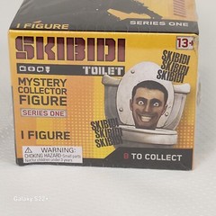 Skibidi Toilet 1310 Mystery Collector Figure Series One Bonkers Toy Black Sealed