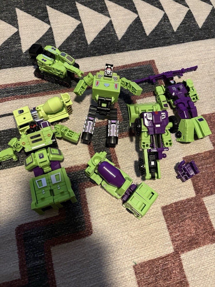 Vintage Transformers Constructicons Mixed Lot Devastator