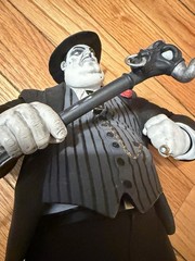 Brownsville Gangster Mob Boss Resign Figure W/ Bat, Hat & Cane Mafia Enforcer