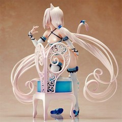 NEKOPARA Chocola Vanilla PVC Figure Anime Girl Chair Statue Model Toy Decoration