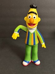 Sesame Street Rosita, Bert, and Super Grover, 7-inch collectible toy features