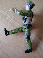 GI Joe 1986 Leatherneck Action Figure: New O Ring, Tight Joints, ARAH, Vintage