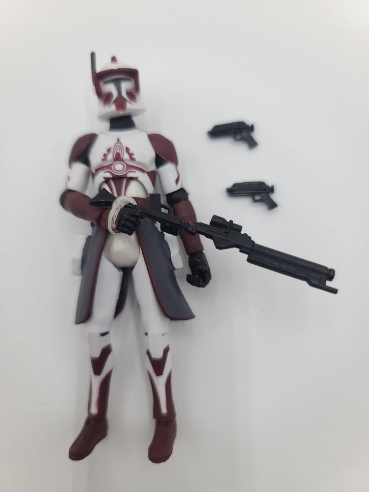 Commander Fox Target Clone Wars STAR WARS LOOSE Complete S20