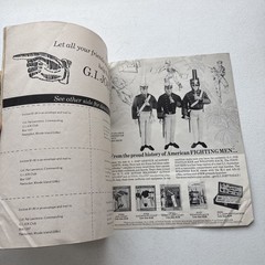 Vintage GI Joe Command Post Yearbook Magazine 1967 Action Reading For Boys