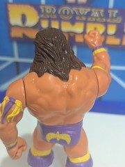 WWF Hasbro Ultimate Warrior – WWE Mattel LJN Titan Sports – Purple
