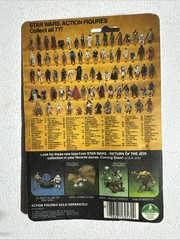 Kenner Star Wars 1983 Mexico Vintage DARTH VADER Action Figure ROTJ 77 Back