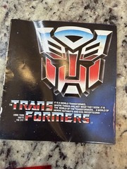 Transformers Original G1 1985 Jet Thrust With Box: Not Complete- See Notes