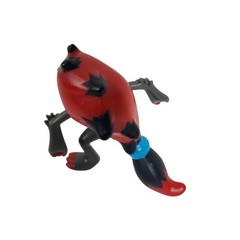 Pokemon Zoroark Figure Toy Anime Character Gray Red Collectible McDonalds