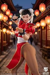 STAR MAN MS-015A 1/6 Street Girl Chun Female Fighter Li Action Figure Model Toy