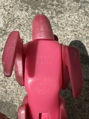 1974 Little People Toy Castle Pink Dragon Figure