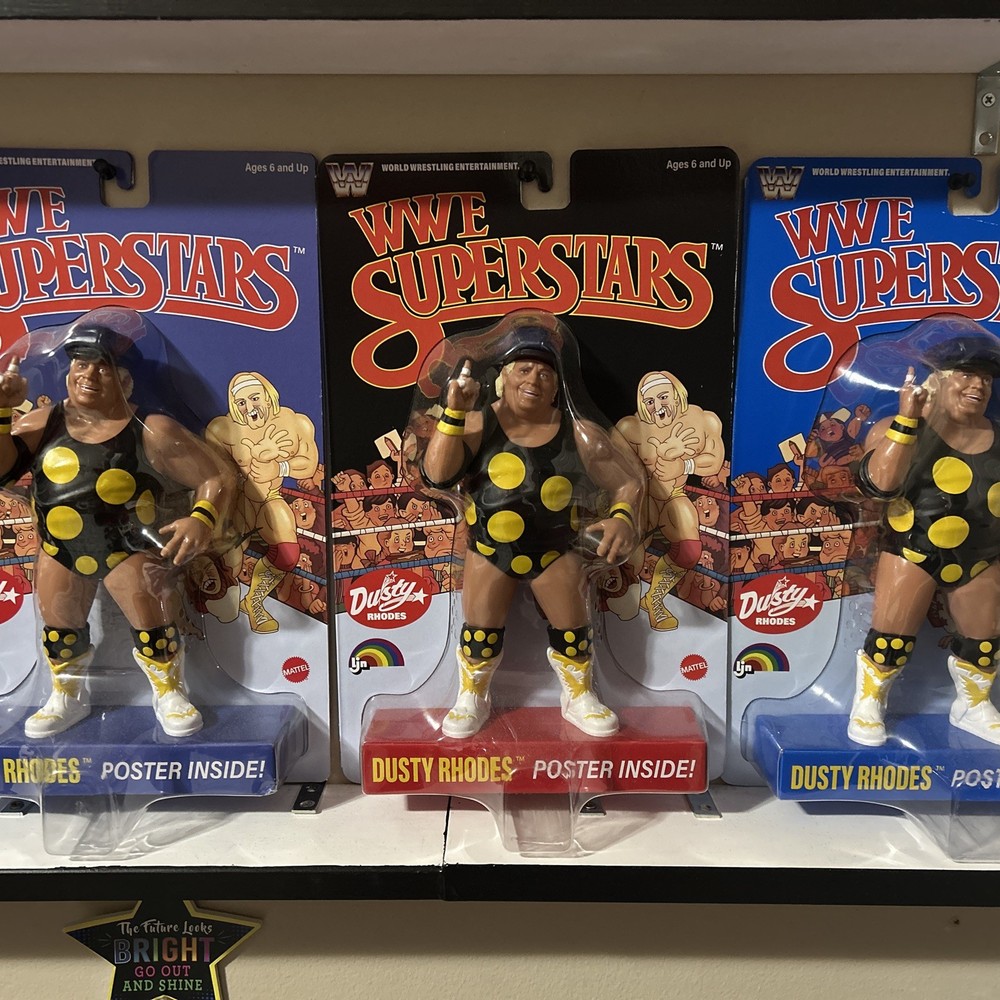 WWE LJN Dusty Rhodes set complete Action Figures 🔥 NEW 🏆 WWF Wrestling Retro
