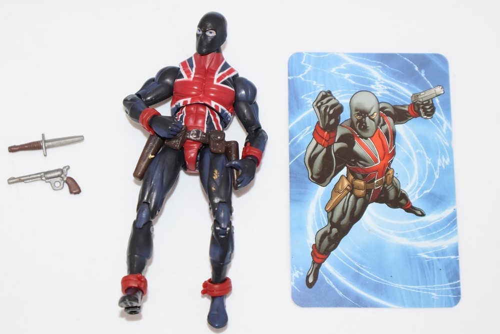 Hasbro Marvel Universe 3.75 Union Jack #026 2009 Series 1 Action Figure