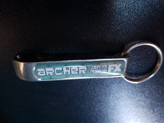 2010 FX’s Archer Animation Cartoon bottle opener keychain promo all metal
