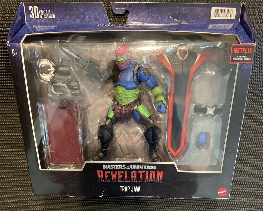 Masters Of The Universe Masterverse Revelation Trap Jaw New Non Mint Box