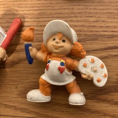 VTG The Rainbow People PVC Figurines Lot 10