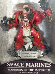 SIDESHOW WARHAMMER 40K BROTHER THEOLUS SPACE MARINES NEW GEM BLOOD ANGELS S3