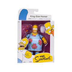 King Size Homer Simpson Deluxe Action Figure with Drinking Bird by Jakks Pacific