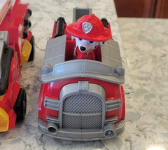 Paw Patrol Rescue Pups Rescue Marshall Fire Truck Spin Master 9 Trucks 8 Figures