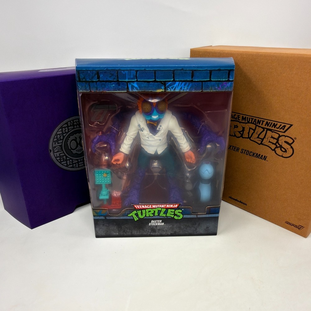Baxter Stockman Teenage Mutant Ninja Turtles Super 7 Ultimates 7 TMNT Figure