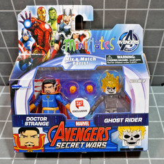 Avengers: Secret Wars Ex. “Doctor Strange & Ghost Rider” 2 Pk Minimates Figures