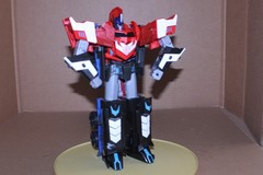 USED Transformers Robots in Disguise Mega Optimus Prime Large Action Figure 2015