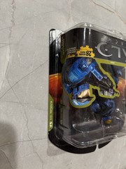 Halo Reach Series 4 Mark V Spartan (Blue) Figure McFarlane