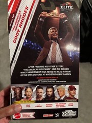 signed wwe cody rhodes elite 120 chase autograph figure