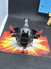 Bakugan Pyro Dragonoid Black Steel Darkus 620G BakuSteel RARE