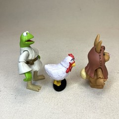 Disney Parks Star Wars Muppet Action Figure Mix Lot – Kermit, Bean & Camilla
