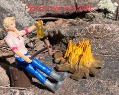 Schleich Adventure Camping Set CAMPFIRE/ Accessoies/ NO PERSON/ Lot NEW SEALED