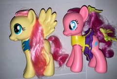 Lot of 2 My Little Pony Pinkie Pie fluttershy Wonderbolts 6 inch Figures g4