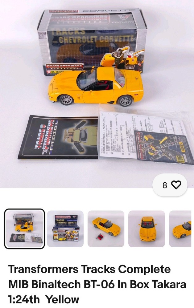 Transformers Tracks Binaltech BT-06 Takara (No-Box)