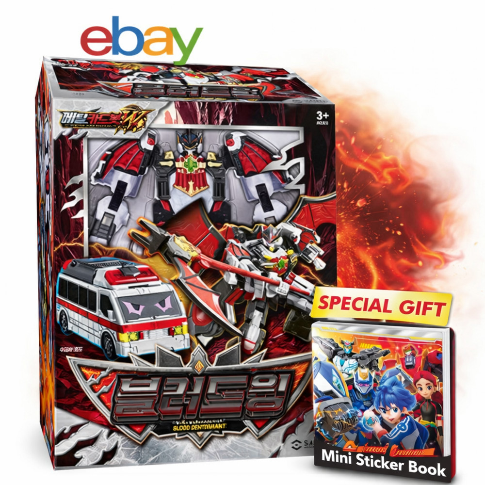 [Metal Cardbot W Season3] BLOODWING Bat Transformer Robot Blood Wing Toy 2026