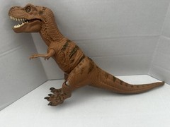 Vintage 1993 Jurassic Park Young T-Rex w/ Dino Damage Wound Piece JP06 Kenner