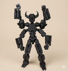Mecha 13 | Dummy 13 SPECIAL EDITION | Custom 3D Printed Action Figure Toy