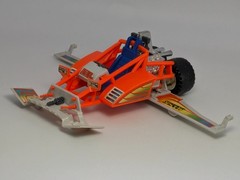 Vintage 1986 Kenner Original M.A.S.K. Vehicle FIREFLY Incomplete w Figure & Mask