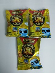 3 PACKS TREASURE X HUNTERS MYSTERY BLIND BAGS SEASON 1 X MARKS THE SPOT