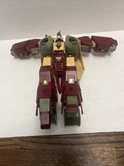 Vintage 1985 Matchbox Robotech Rook Red Alpha Fighter Boxed Styrofoam Incomplete
