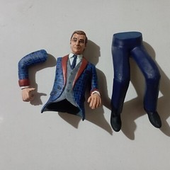 H.G. Wells’ George time traveler and Morlock For Time Machine 1/18 scale