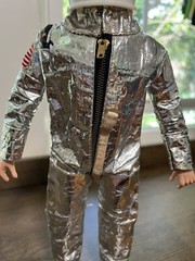 1960s GI Joe Spaceman Astronaut Spacewalk Figure Hasbro Type 1 NASA Helmet Team