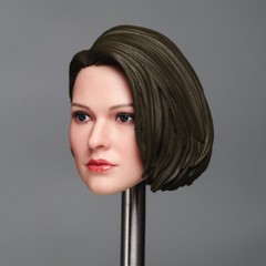 US 1:6 Female Girl Agent Girl Head Sculpt For 12″ Female Action Figure Body Toys