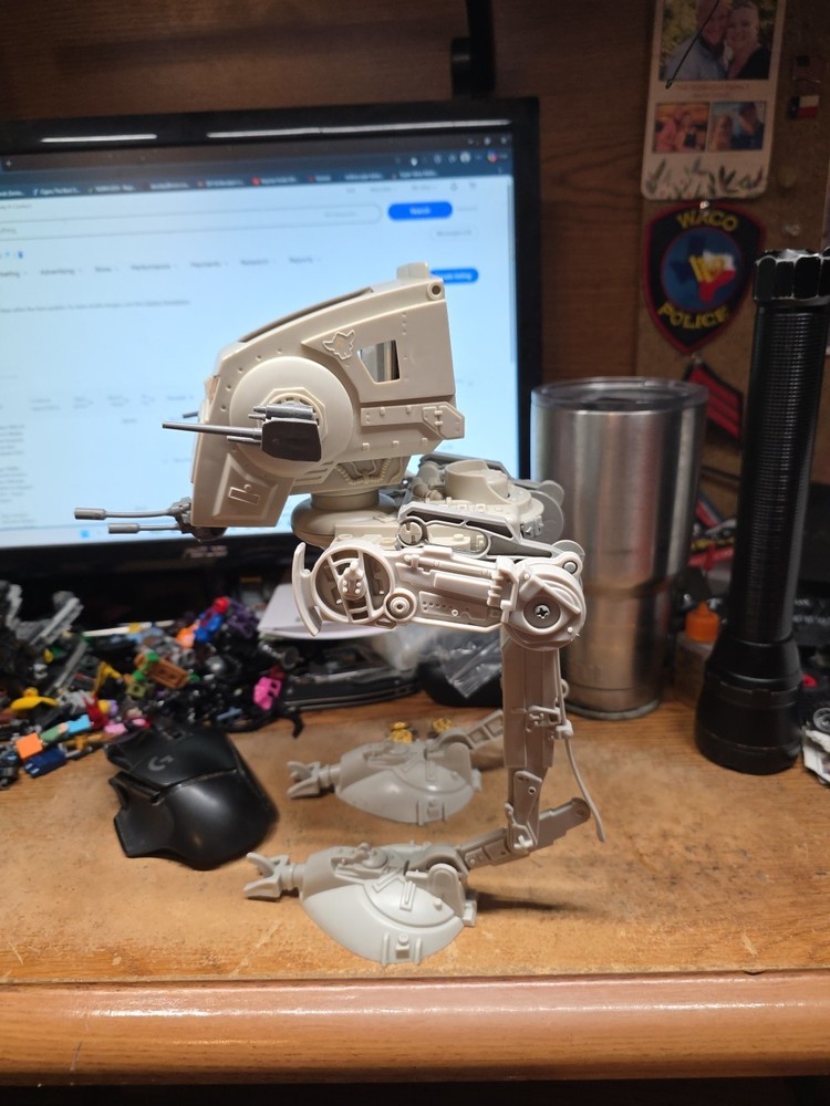 Star Wars 1982 AT-ST Scout Walker Kenner Imperial Vehicle Not Complete GUC