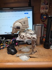 Star Wars 1982 AT-ST Scout Walker Kenner Imperial Vehicle Not Complete GUC