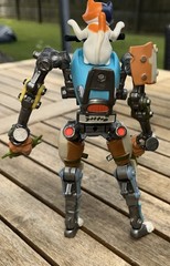 Jazwares Fortnite Legendary Brawlers Kit Mech Suit 7” Figure w/ accessories Read
