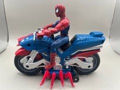 2007 Hasbro Marvel Spider-Man Bump n Go Web Rider Action Figure READ